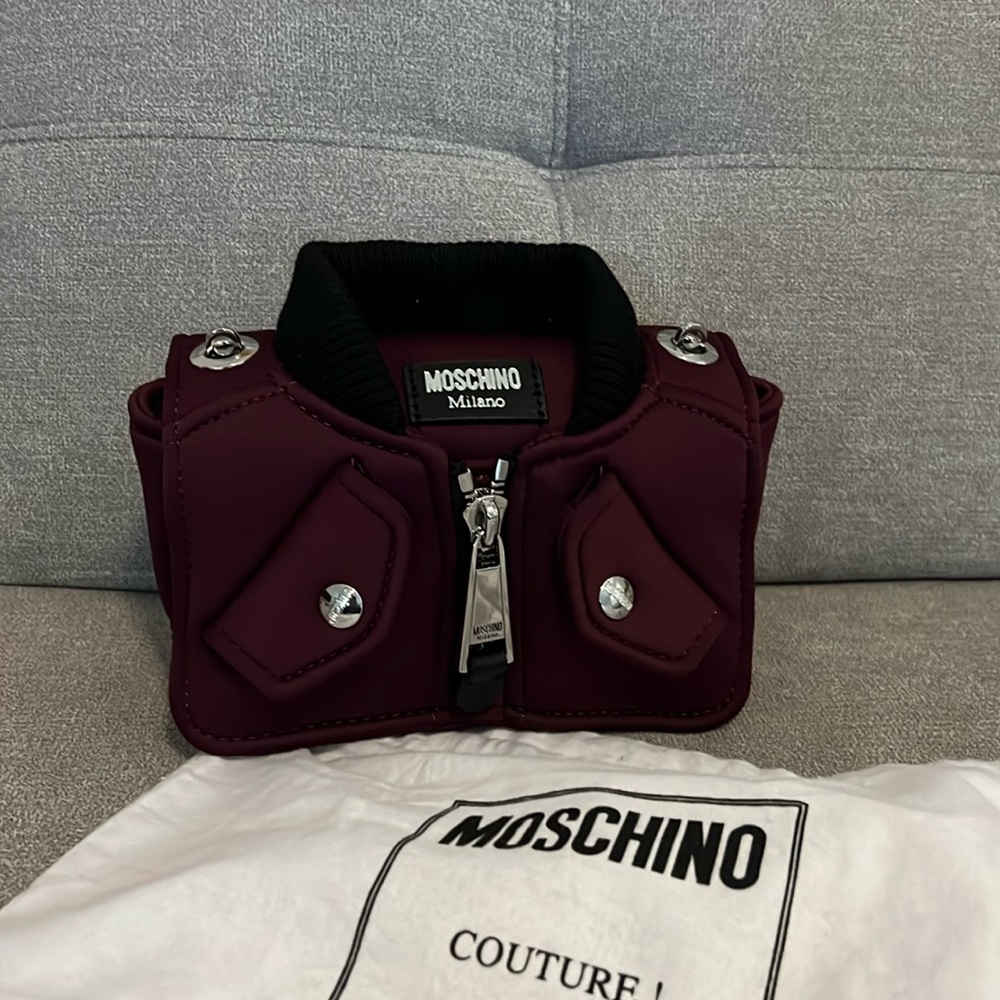 Authentic Moschino Jacket bag